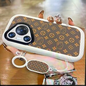 Luxury Brown Designer Phone Case